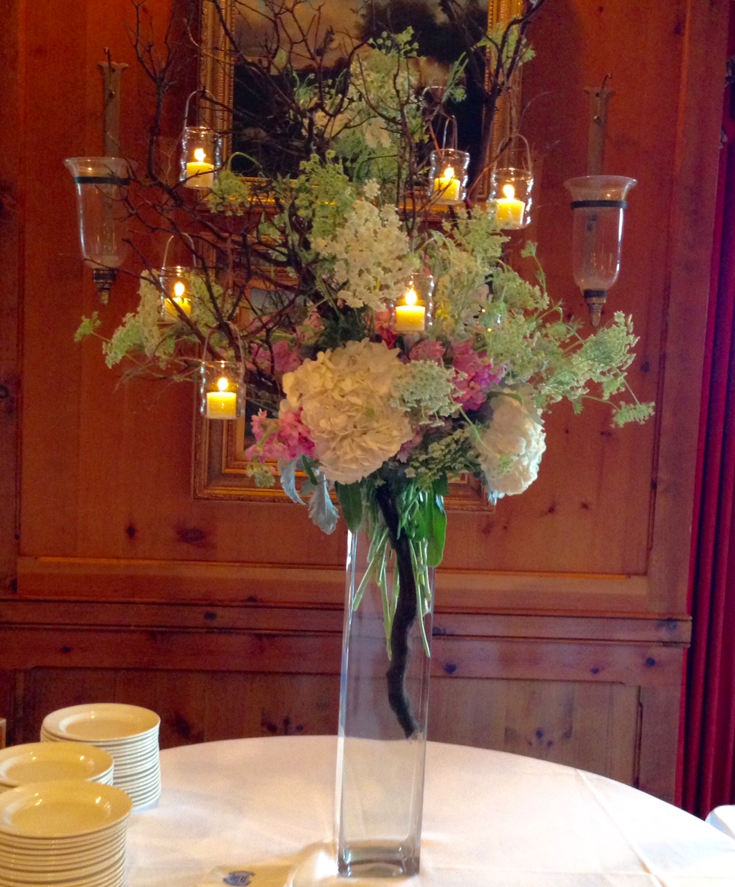 Hydrangeas and Luscious Boutonnieres