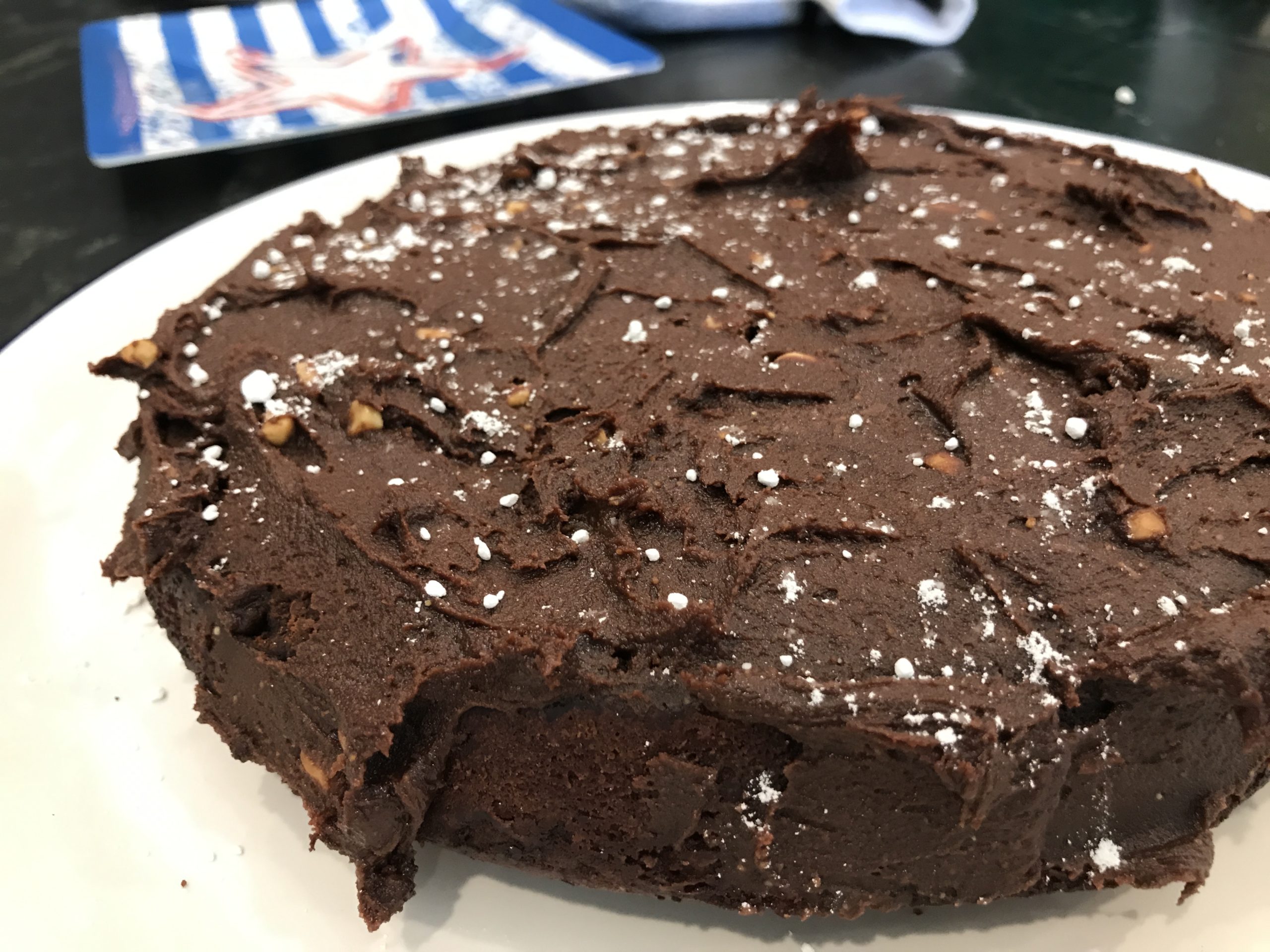 Vegan Chocolate Cake for Marisa